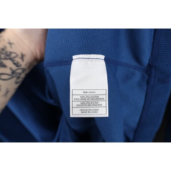 Vintage Nike ACG Mens 2XL XXL Travis Scott Mini Swoosh Half Zip Fleece Sweater - Picture 7 of 10